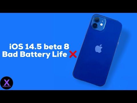 iOS 14.5 beta 8 iPhone 12 Battery is NOT Good 😒