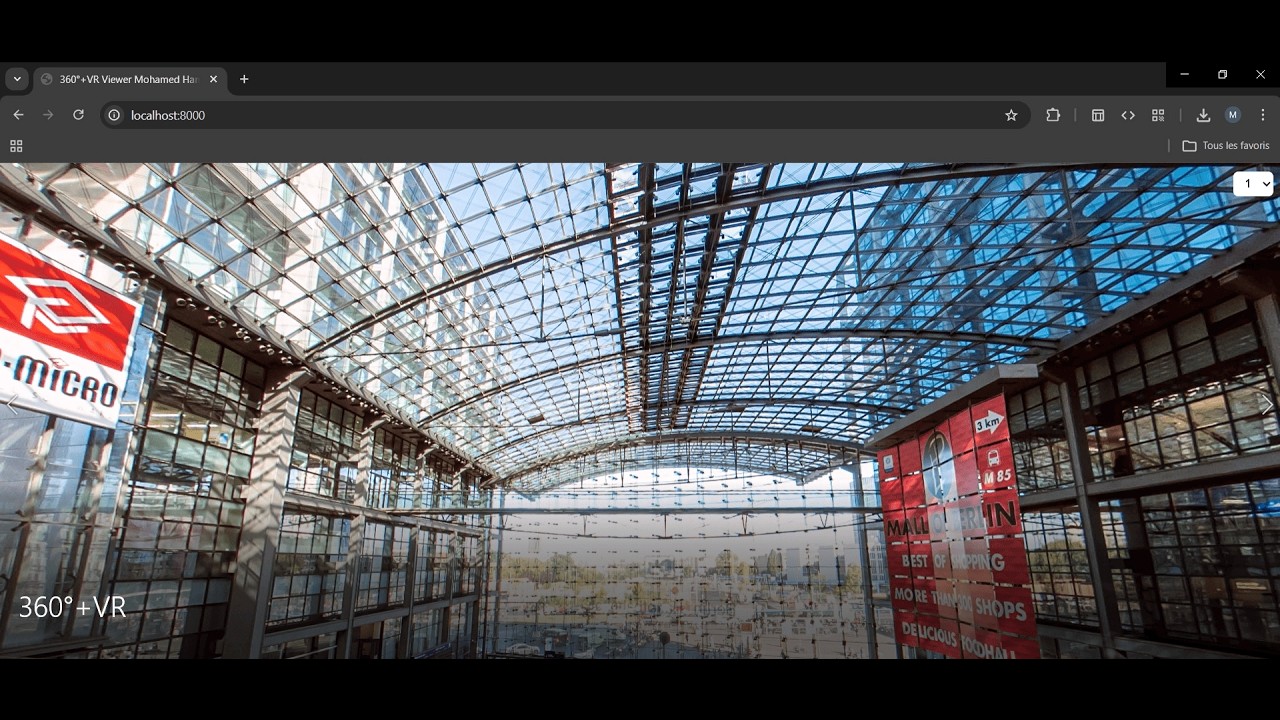 My 360° + VR Web Viewer  :