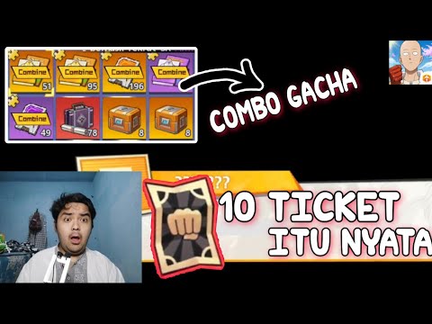10 BLACK TICKET IS REAL?? GACHA TATSUMAKI DAN BUKA GEAR ORANG - One Punch Man The Strongest
