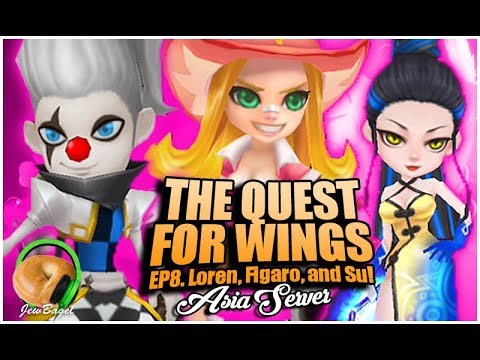 SUMMONERS WAR: The Quest For Wings (RTA Team Building Ep.8 - Loren, Su, and Figaro!)