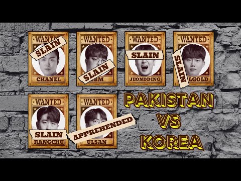 The Fate of the Koreans! Final Rounds from Match 1