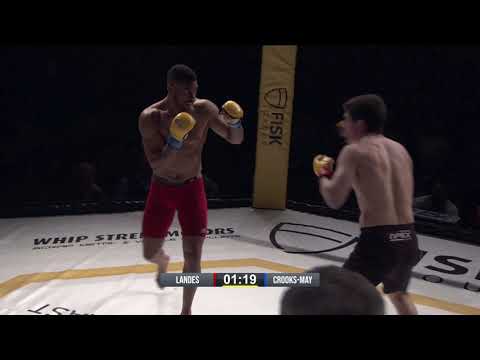 LANDES V CROOKS MAY - 170lbs Amateur MMA Contest - #CWSE27