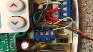 How to wire a thermostat with 4 or 5 wires