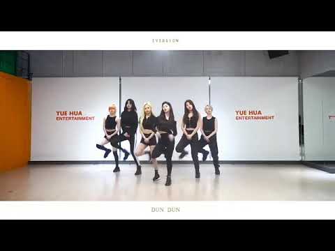 EVERGLOW dun dun dance pero con la cancion ADIOS