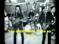 You Didn T Have To Be So Nice Lyrics Lovin Spoonful