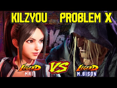 SF6 Problem X (M.Bison) VS Kilzyou (Mai)💥Messatsu💥