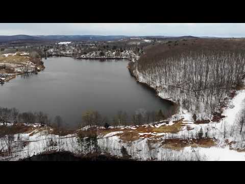 Drone Video of the Lakes of Randolph Township New Jersey.