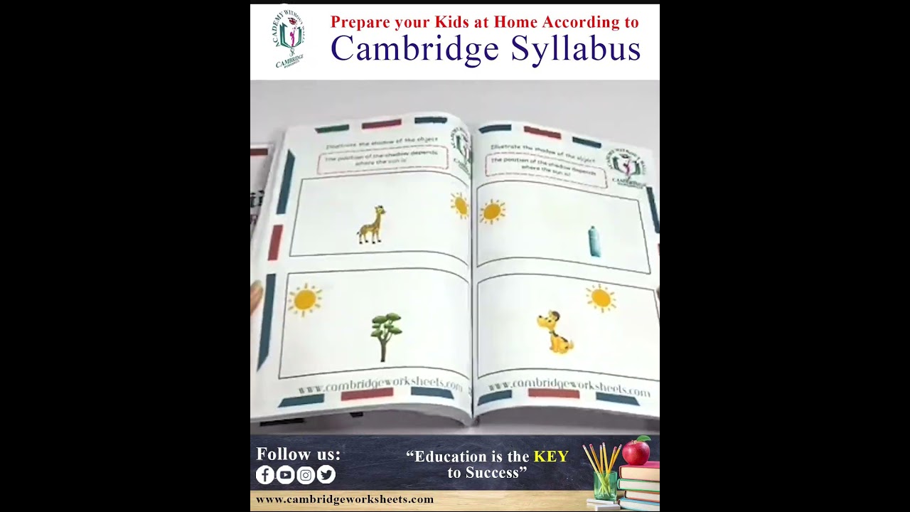 Science worksheets for Grade 1 #shorts #youtubeviral #cambridgeworksheets