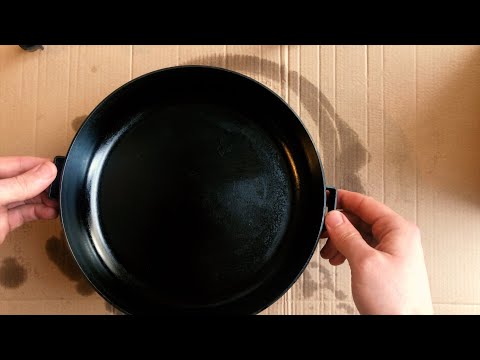 Madog Open Fire  - how to season our carbon steel cookware