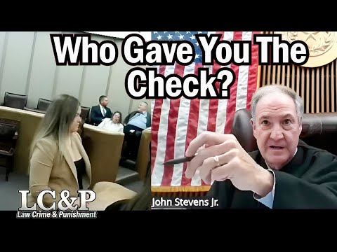Frau bekennt sich des gefälschten Schecks über 11.000 Dollar schuldig – Richter Stevens verkündet...