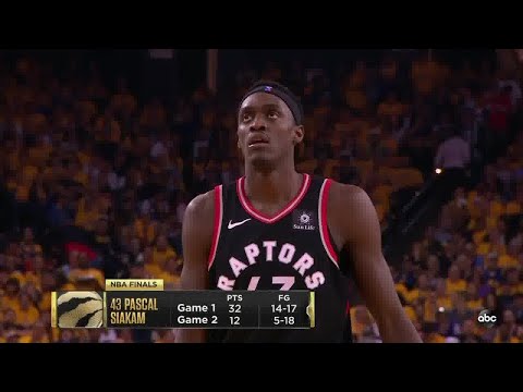 Pascal Siakam All Game Actions 2019 NBA Finals Game 3 Raptors vs Warriors Highlights