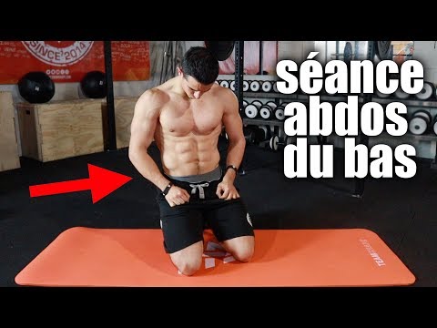 PERDRE DU BAS DU VENTRE (séance abdo 8minutes)