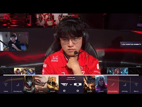 FAKER VS SHOWMAKER | T1 VS DK | LCK 2025