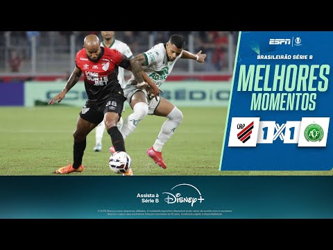 Com GOLS NOS ACRÉSCIMOS, ATHLETICO-PR e CHAPECOENSE empatam em JOGO ELETRIZANTE | MELHORES MOMENTOS