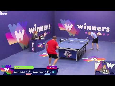 WINners CUP table 2  18.01  Zaitsev Andrei - Chugai Sergei  17:30