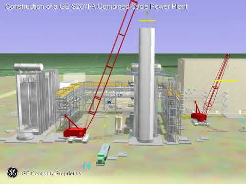 Construction of a Combined Cycle Power Plant