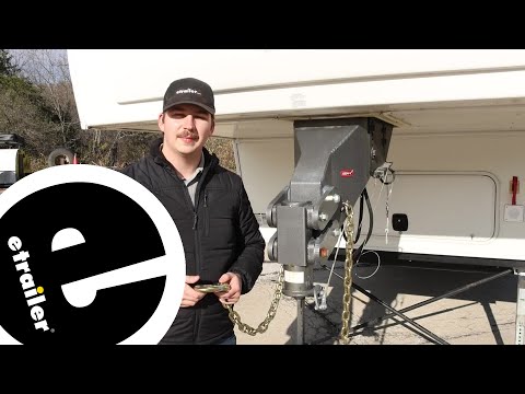 etrailer | Feature Review Safety Chain with 2 Hooks for Gen-Y 5th Wheel to Gooseneck Pin Box