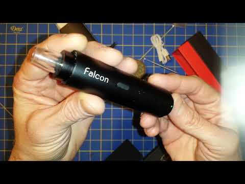 The FALCON dry herb vaporizer by Green Fire tech