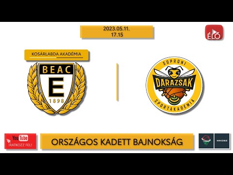 U16 🏀 BEAC-Újbuda KA/B - Darazsak Sportakadémia/A