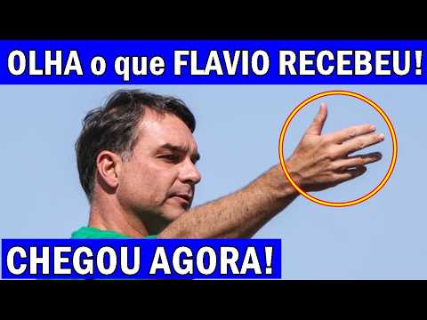 OLHA o que o FLAVIO BOLSONARO RECEBEU, foi uma grande resposta para mostrar para ele que...