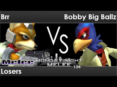 MNM 134 - Brr (Fox) vs Bobby Big Ballz (Falco) Losers - Melee
