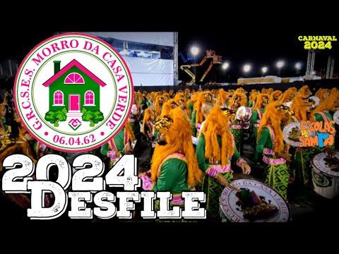Morro da Casa Verde 2024 - DESFILE OFICIAL - Bateria do Morro #BotaOFone #PioneiroNoVídeoDosBreques