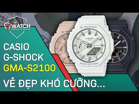 ĐỒNG HỒ CASIO G-SHOCK GMA-S2100 VẺ ĐẸP KHÓ CƯỠNG TỪ CÁI NHÌN ĐẦU TIÊN