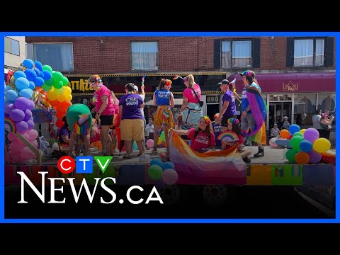 Pride Parade takes place in Montreal