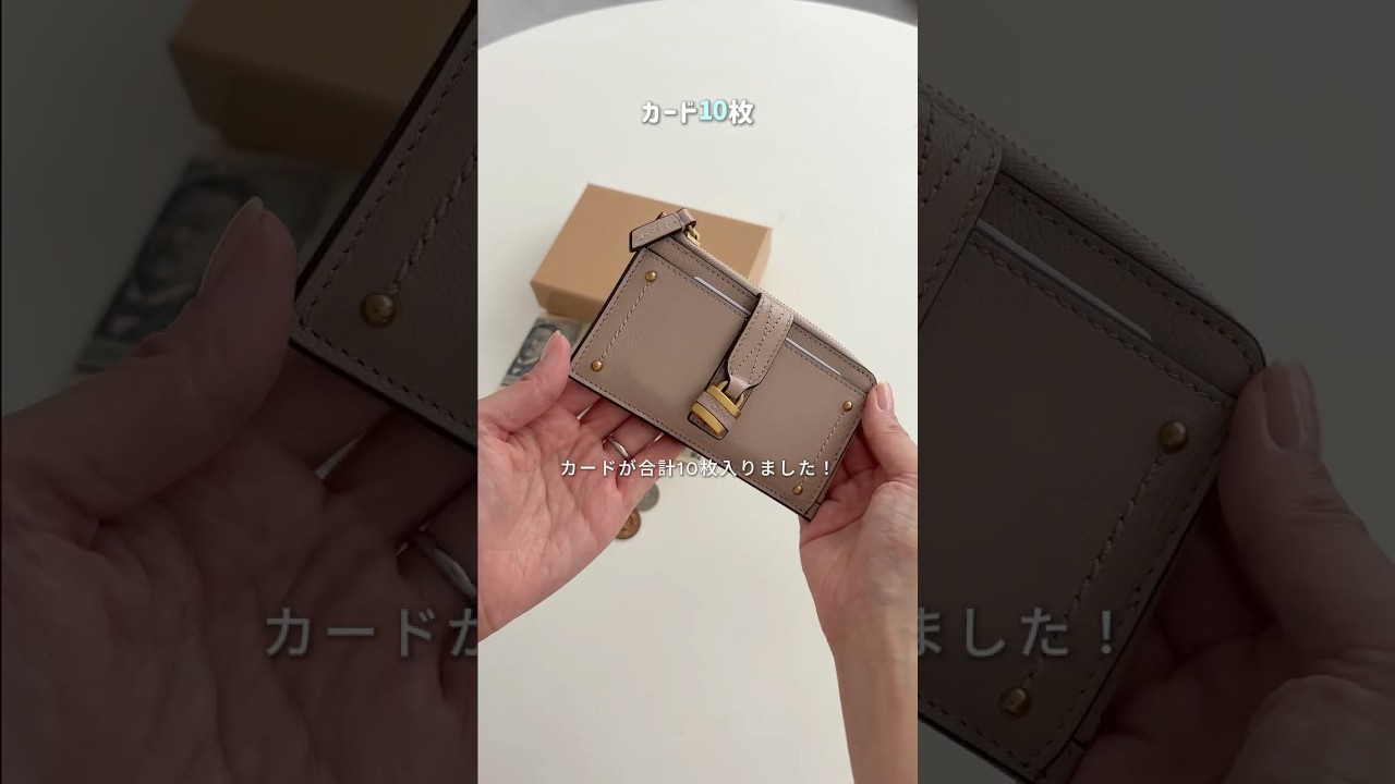 可愛すぎるクロエのフラグメントケース👛 #shorts #クロエ #Chloe #ミニ財布 #フラグメントケース