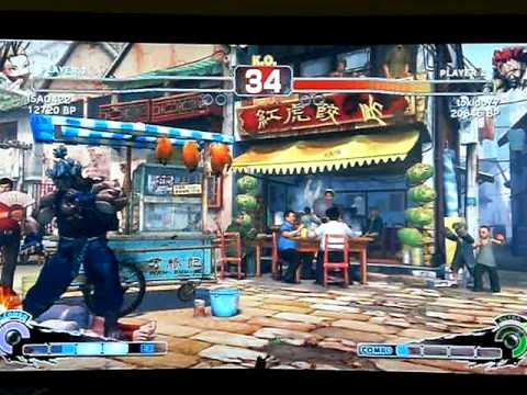 Tokido [Akuma] vs ISAO422 [Ibuki] SUPER STREET FIGHTER 4 - Japanese Online Ranked Matches