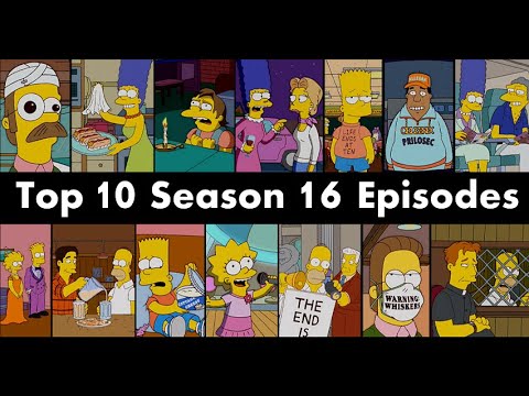 Top 10 Simpsons Season 16 Episodes