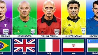 Famous Football Referees From Different Countries