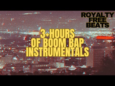 3 Hours of Rare Boom Bap | Raw Underground Hip Hop Instrumental Mix