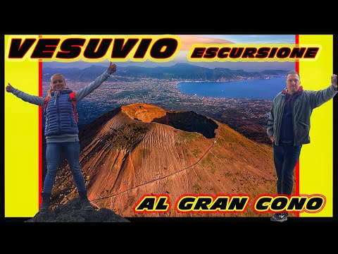 VESUVIO escursione sul CRATERE [Vlog- Drone] Sentiero Gran Cono come fare.