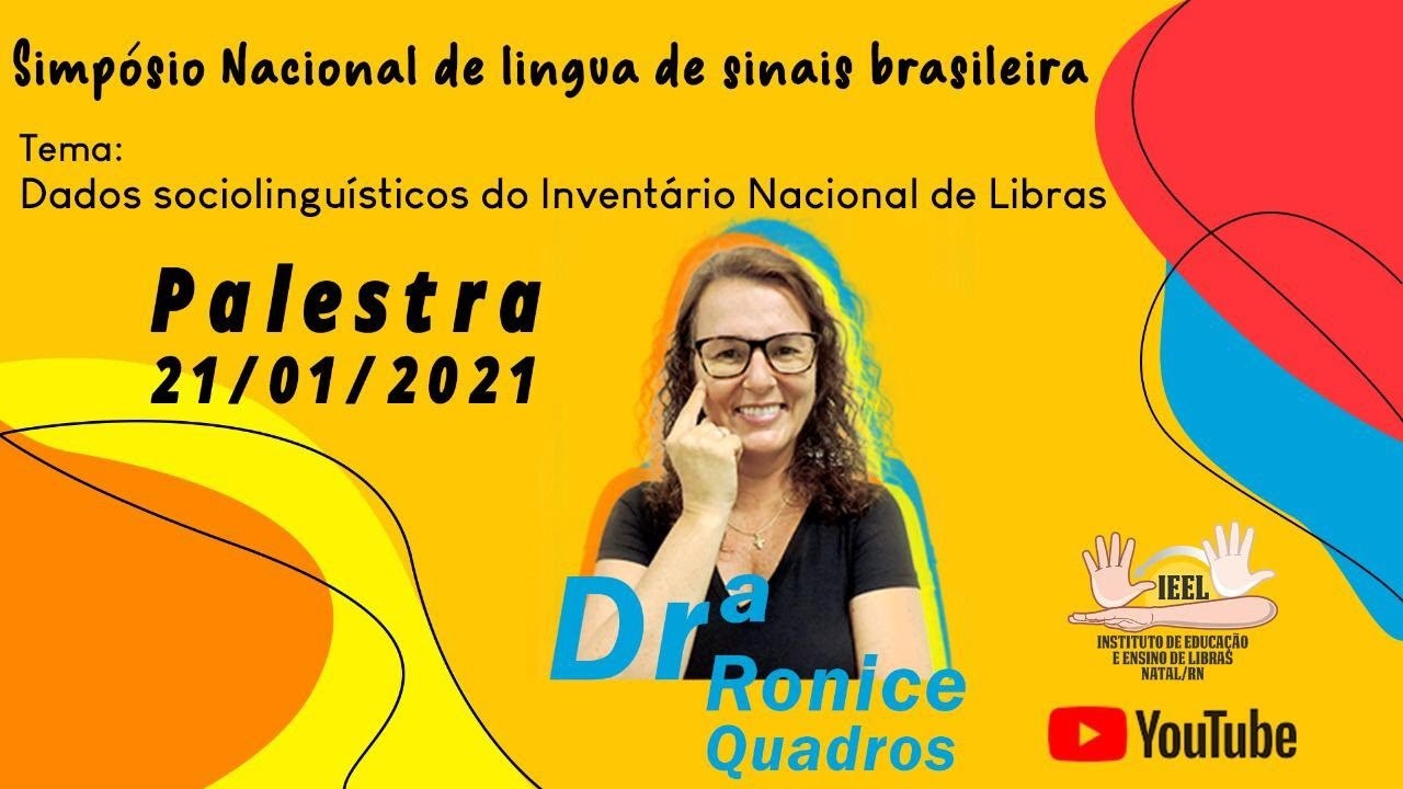 SIMPÓSIO NACIONAL DE LÍNGUA DE SINAIS BRASILEIRA