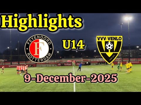 Feyenoord vs Vvv venlo U14 #voetbal #football #soccer #fussbal 