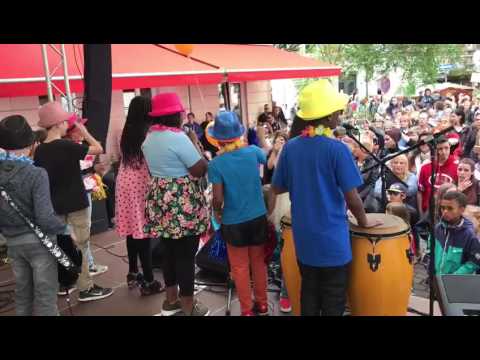 Die Schulband Barlsheide auf der Altonale 2017