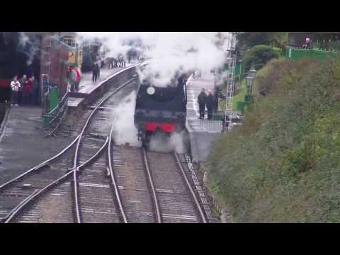 Box wagon freight @ Mid Hants Railway Steam Gala