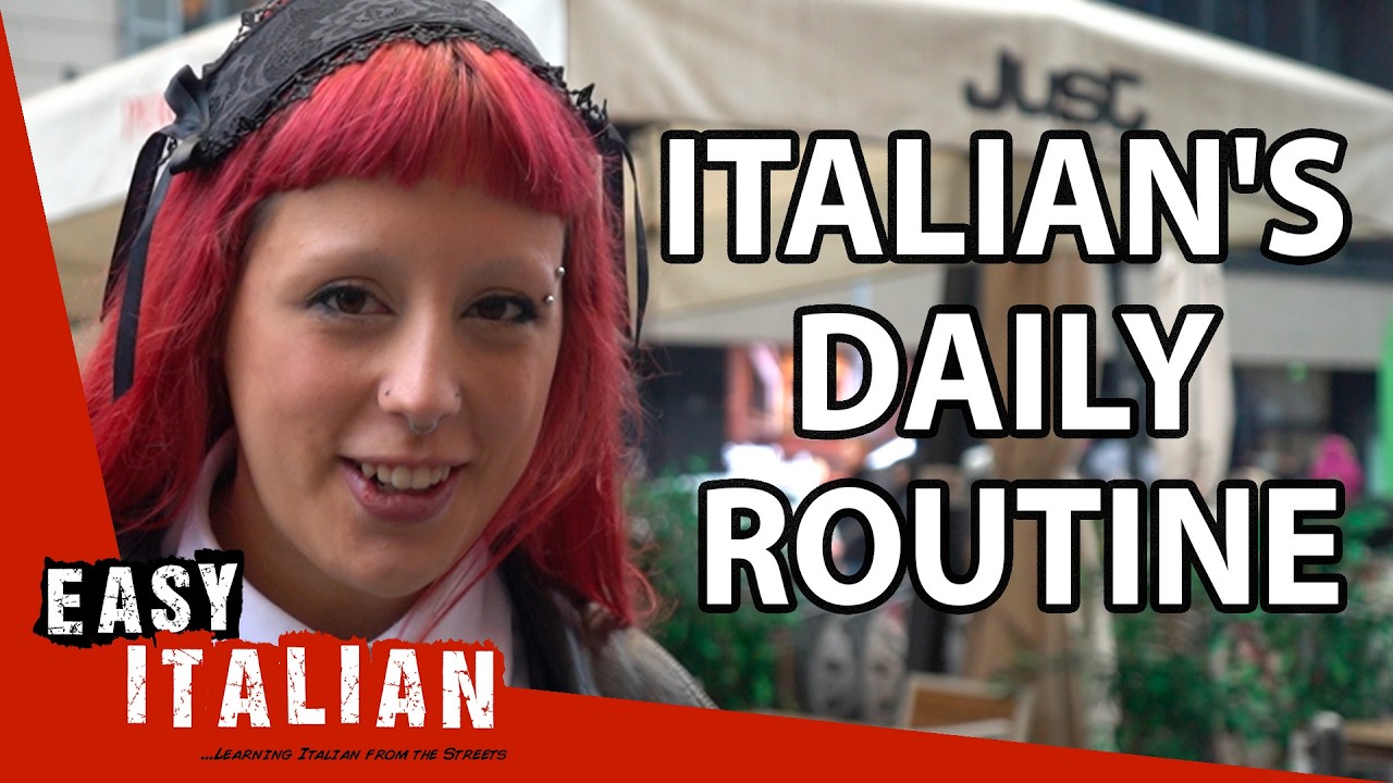 How to Talk About Daily Routine in Italian | Super Easy Italian 57