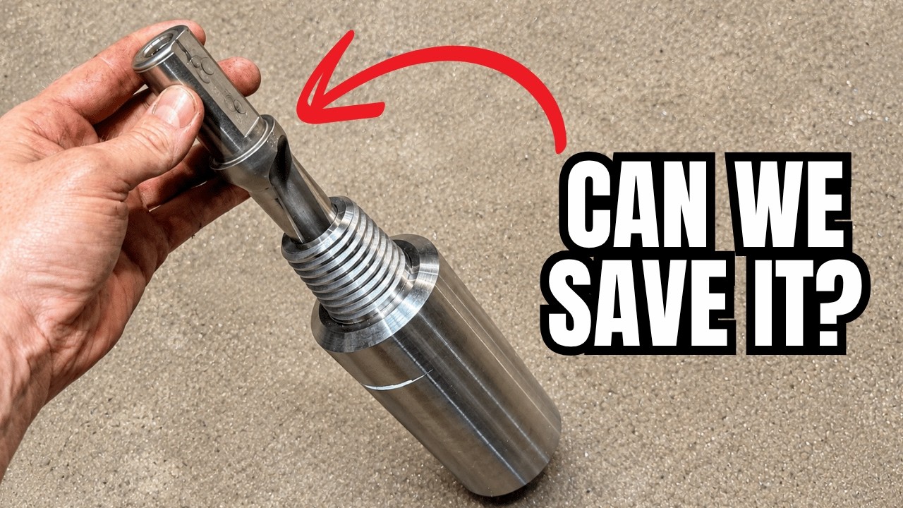Can We Save This Seized U-Drill?