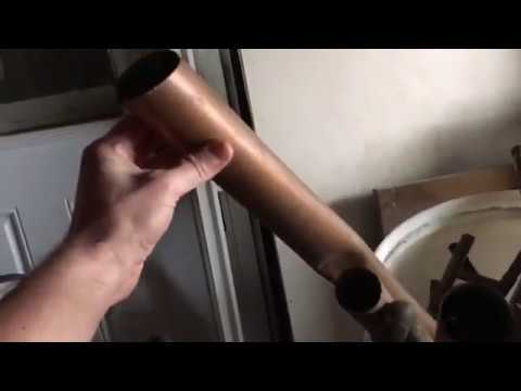 Copper pipe scrap hack