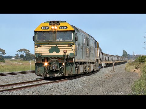 9158 Broad Gauge Pacific National Grain Train  (1/12/2021) - PoathTV Australian Railways