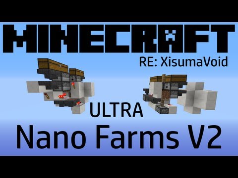 *Ultra* Nano Farm | Redstone with GusGold | RE: Xisumavoid
