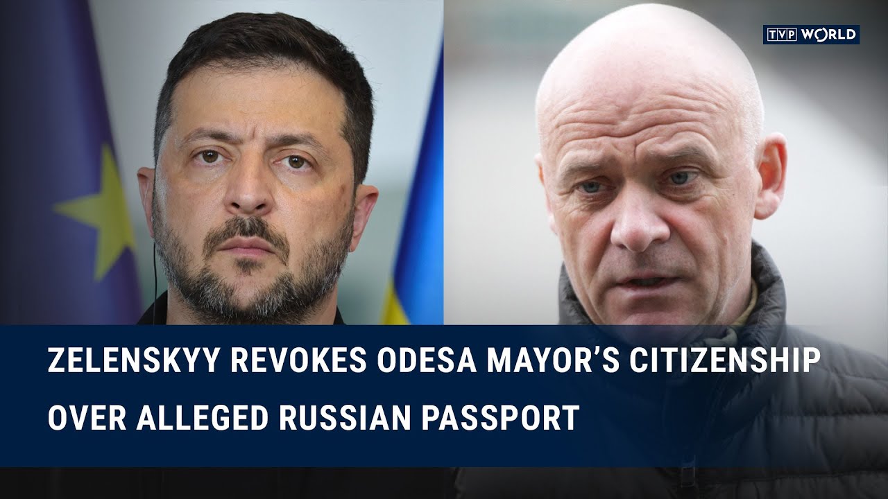 Ukrainian President Zelenskyy Revokes Citizenship of Odesa Mayor Gennadiy Trukhanov