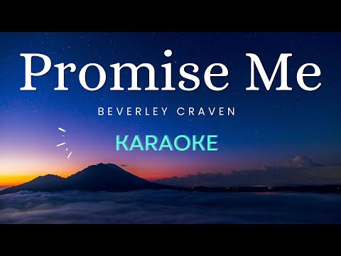 Promise Me - Beverley Craven (Karaoke)