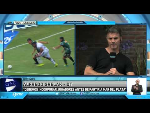 ALFREDO GRELAK - DT DE QUILMES