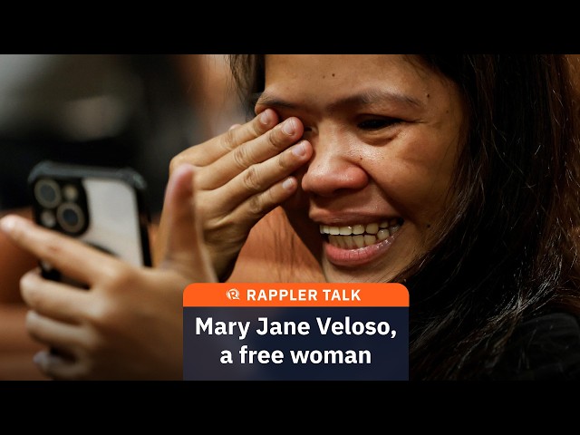 Rappler Talk: Mary Jane Veloso, a free woman