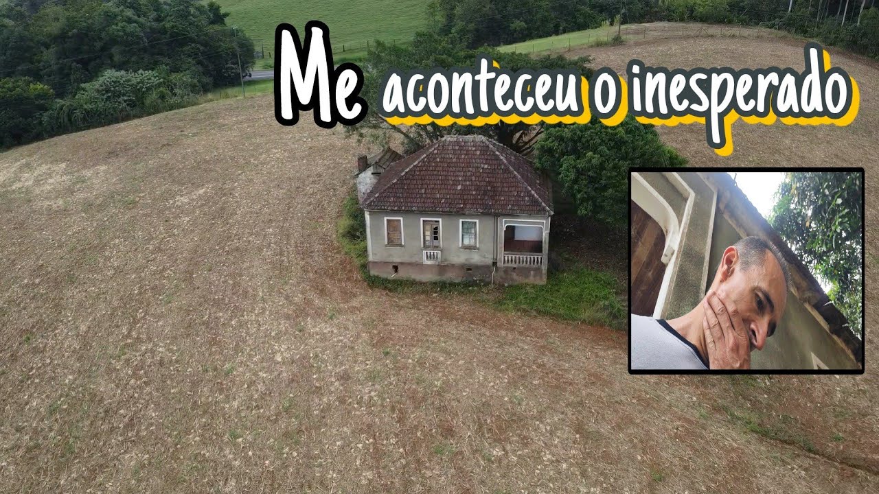 SAI TRISTE da casa abandonada HOJE 😥😢