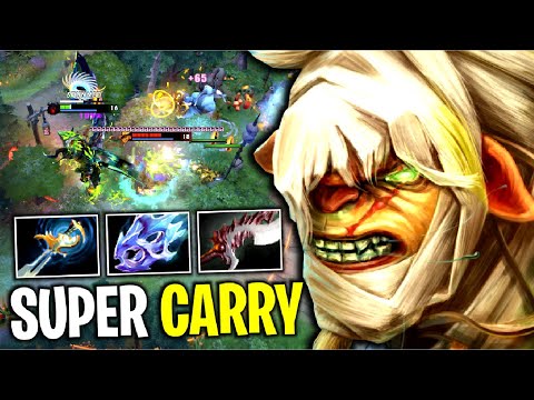 SUPER CARRY..!! Echo Sabre Max Attack Speed Bristleback by Aui_2000 7.26 | Dota 2
