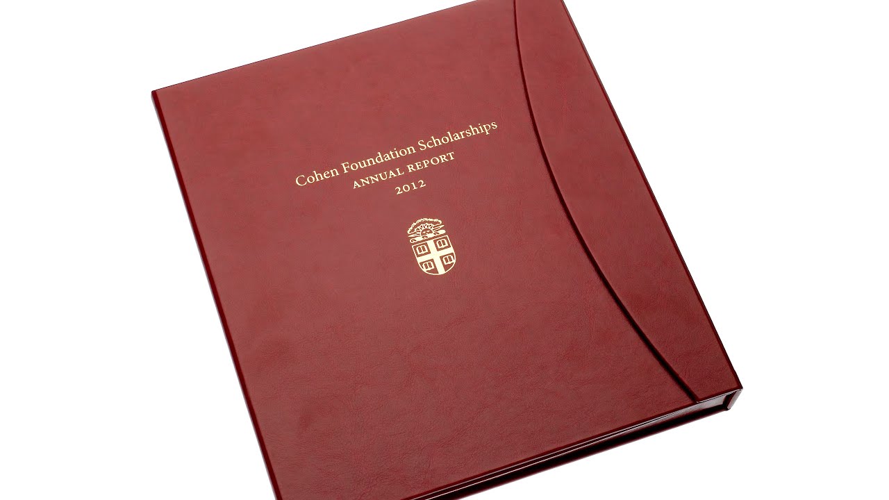 Portfolio of Custom-Made Binders